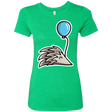 T-Shirts Envy / S Kawaii Hedgehog with Balloon Women's Triblend T-Shirt