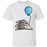 T-Shirts White / YXS Kawaii Hedgehog with Balloon Youth T-Shirt