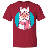 T-Shirts Cardinal / S Kawaii Hipster Llama T-Shirt