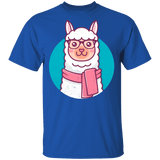 T-Shirts Royal / S Kawaii Hipster Llama T-Shirt
