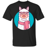 T-Shirts Black / YXS Kawaii Hipster Llama Youth T-Shirt