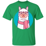 T-Shirts Irish Green / YXS Kawaii Hipster Llama Youth T-Shirt