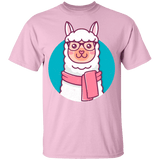 T-Shirts Light Pink / YXS Kawaii Hipster Llama Youth T-Shirt