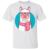 T-Shirts White / YXS Kawaii Hipster Llama Youth T-Shirt