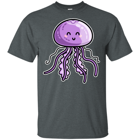 T-Shirts Dark Heather / S Kawaii Jellyfish T-Shirt