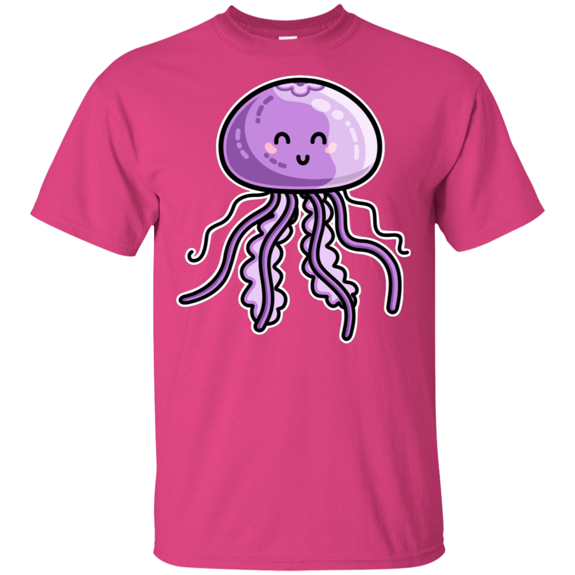 T-Shirts Heliconia / S Kawaii Jellyfish T-Shirt