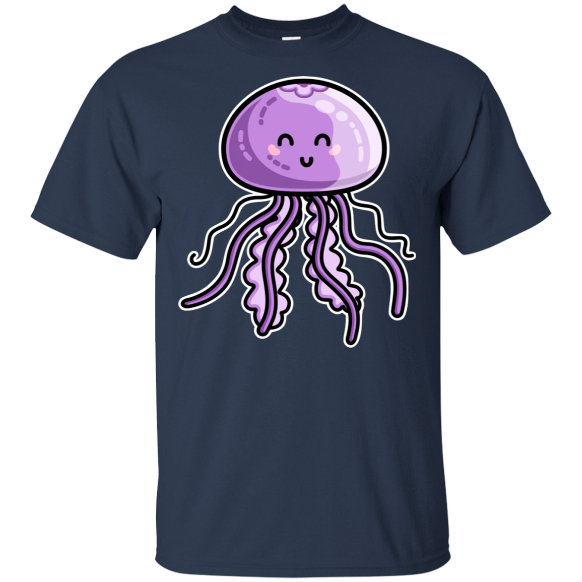 T-Shirts Navy / S Kawaii Jellyfish T-Shirt