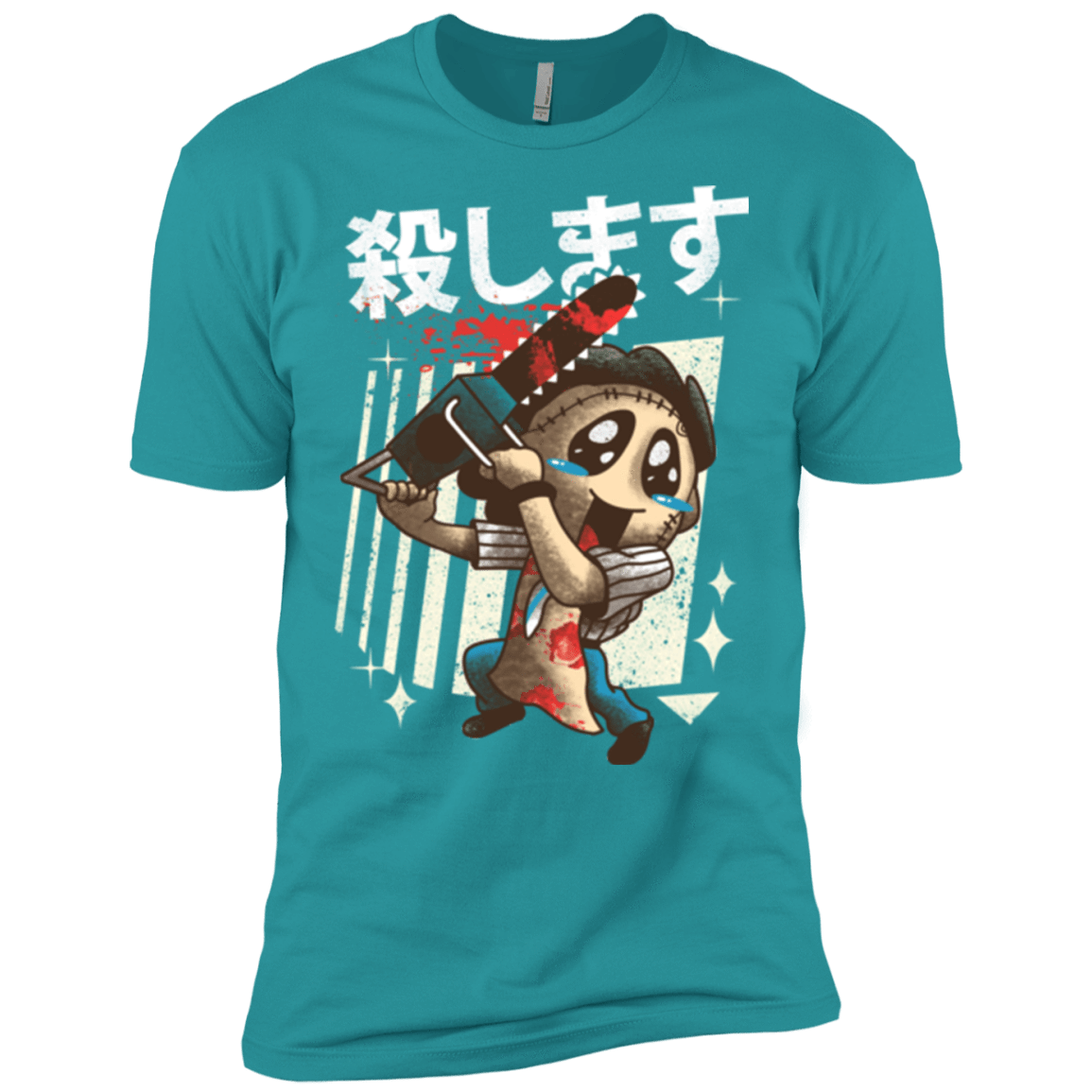 T-Shirts Tahiti Blue / X-Small Kawaii Kill Men's Premium T-Shirt