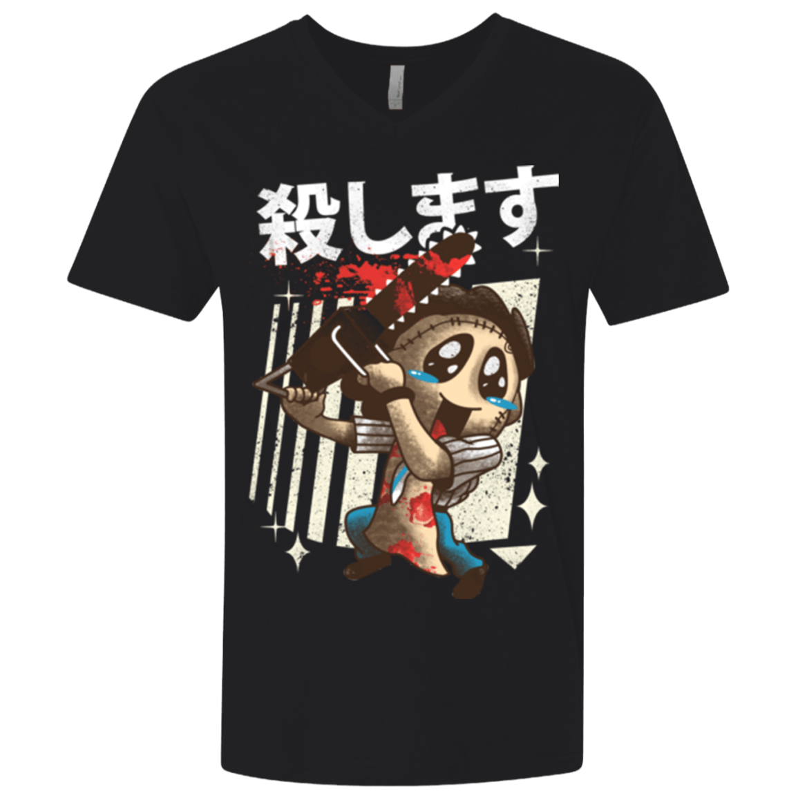 T-Shirts Black / X-Small Kawaii Kill Men's Premium V-Neck