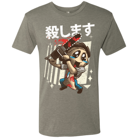 T-Shirts Venetian Grey / Small Kawaii Kill Men's Triblend T-Shirt