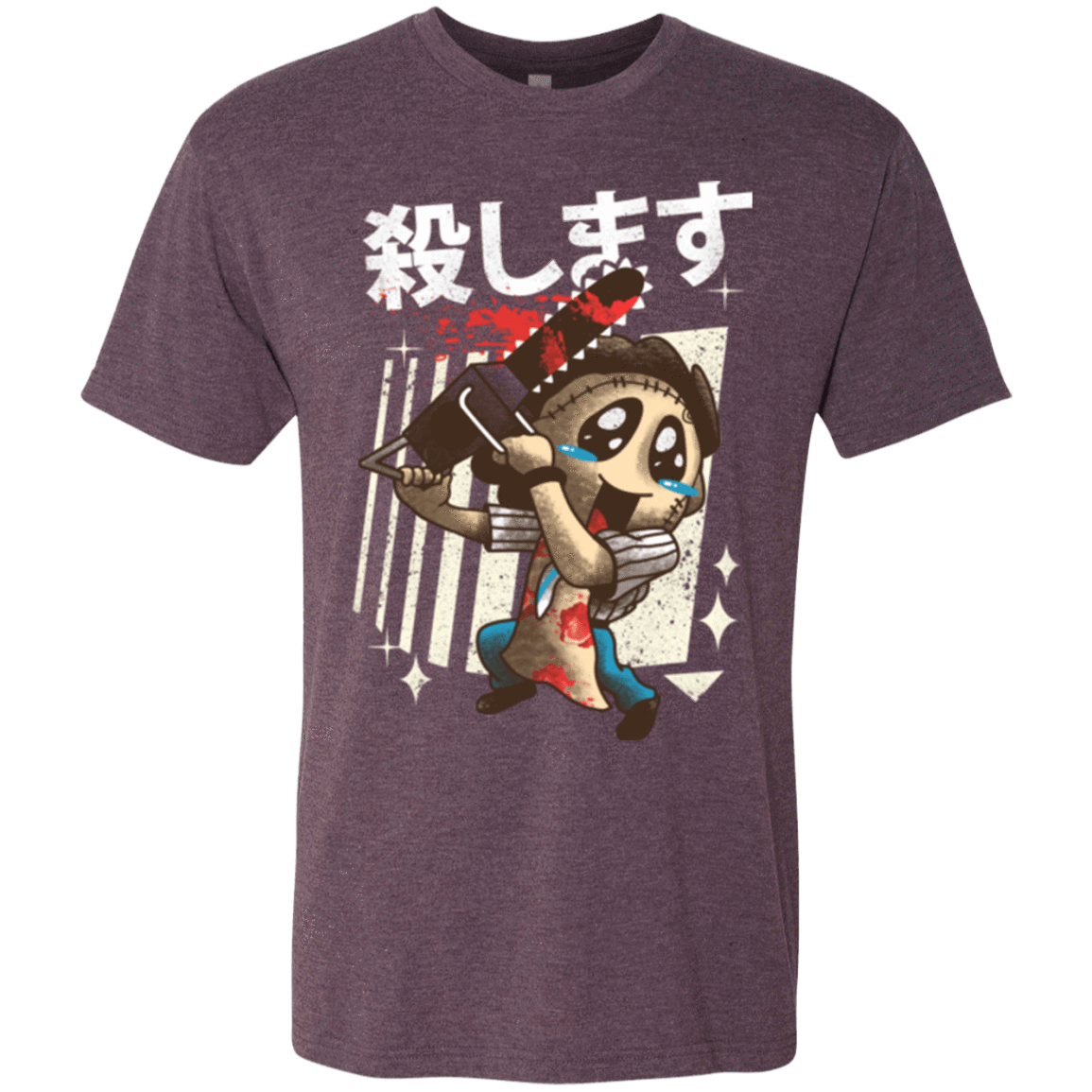 T-Shirts Vintage Purple / Small Kawaii Kill Men's Triblend T-Shirt