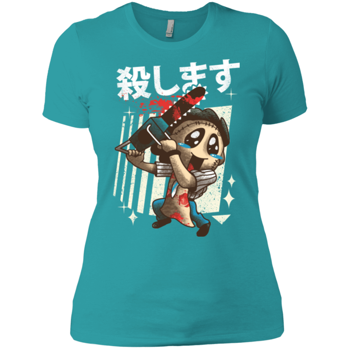 T-Shirts Tahiti Blue / X-Small Kawaii Kill Women's Premium T-Shirt