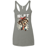 T-Shirts Venetian Grey / X-Small Kawaii Kill Women's Triblend Racerback Tank