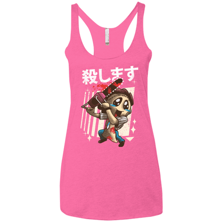 T-Shirts Vintage Pink / X-Small Kawaii Kill Women's Triblend Racerback Tank