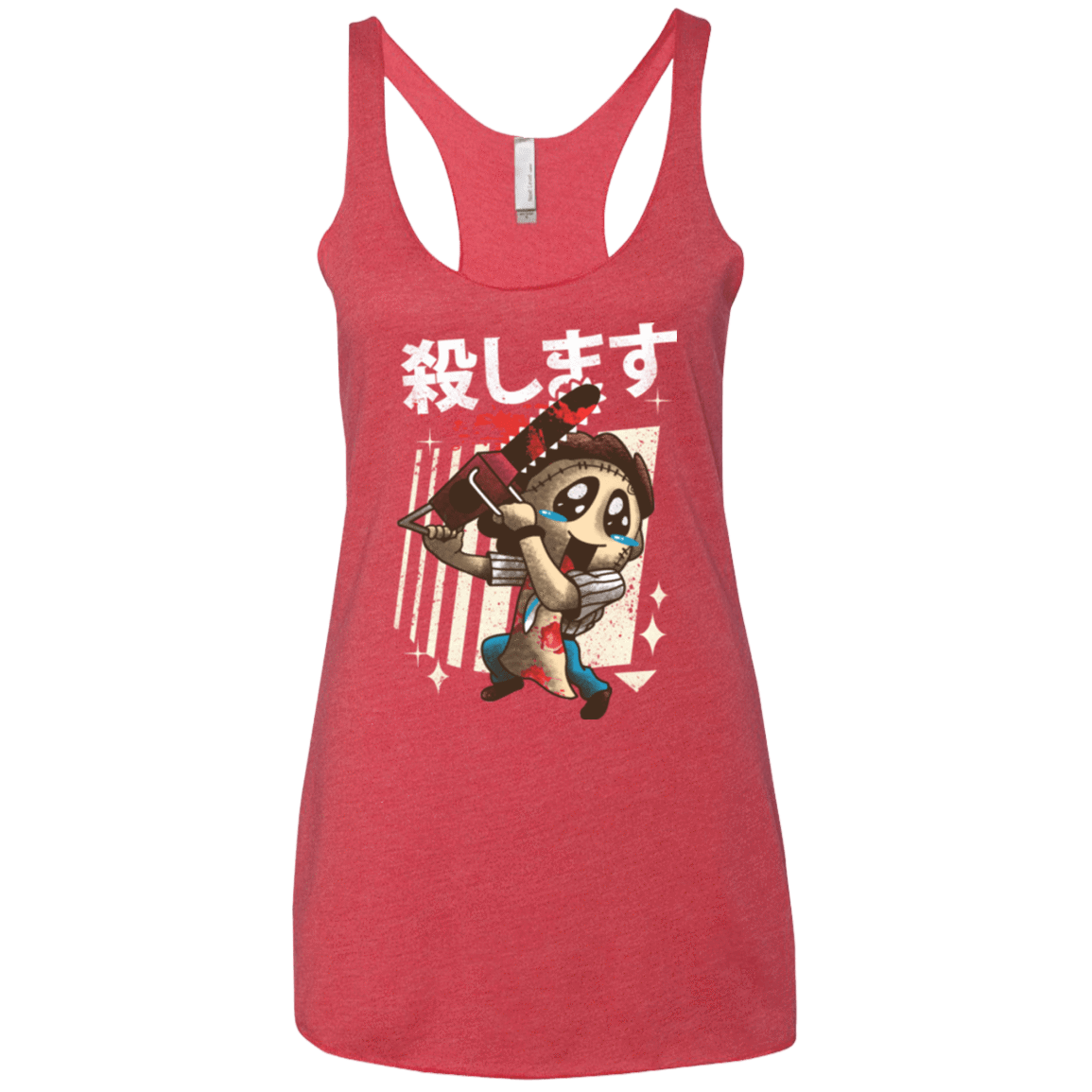 T-Shirts Vintage Red / X-Small Kawaii Kill Women's Triblend Racerback Tank