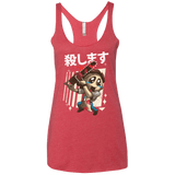 T-Shirts Vintage Red / X-Small Kawaii Kill Women's Triblend Racerback Tank