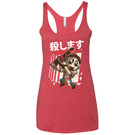 T-Shirts Vintage Red / X-Small Kawaii Kill Women's Triblend Racerback Tank