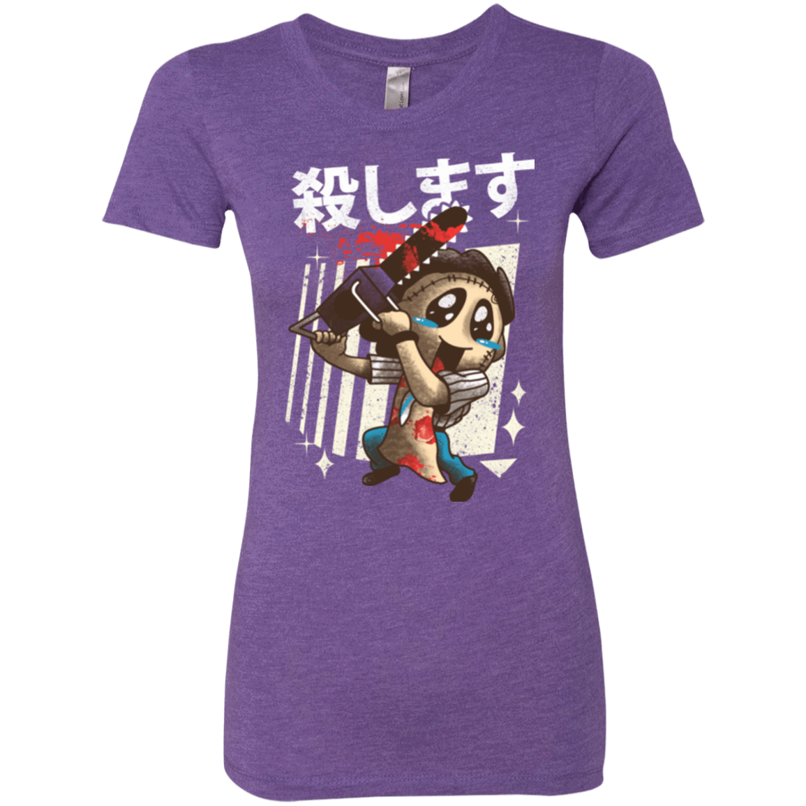 T-Shirts Purple Rush / Small Kawaii Kill Women's Triblend T-Shirt
