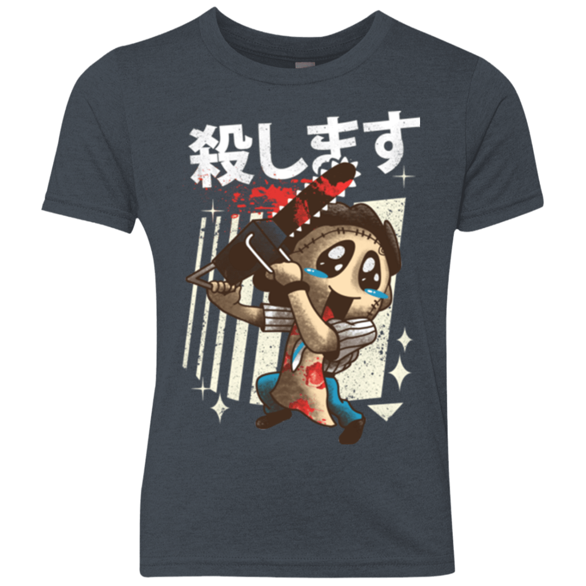 T-Shirts Vintage Navy / YXS Kawaii Kill Youth Triblend T-Shirt