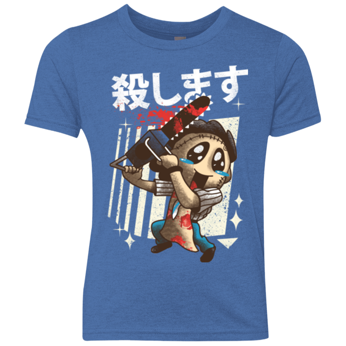 T-Shirts Vintage Royal / YXS Kawaii Kill Youth Triblend T-Shirt