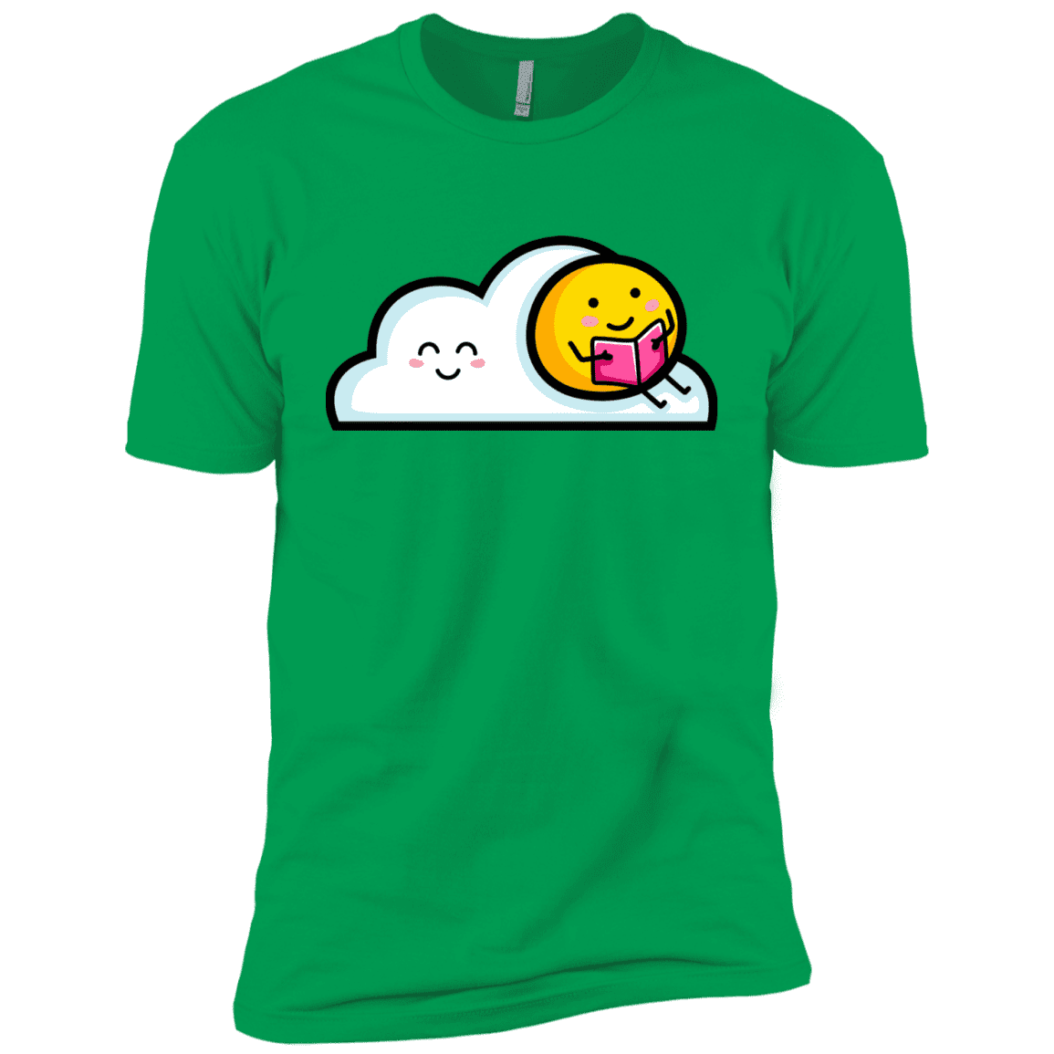 T-Shirts Kelly Green / YXS Kawaii Love Summer Reading Boys Premium T-Shirt