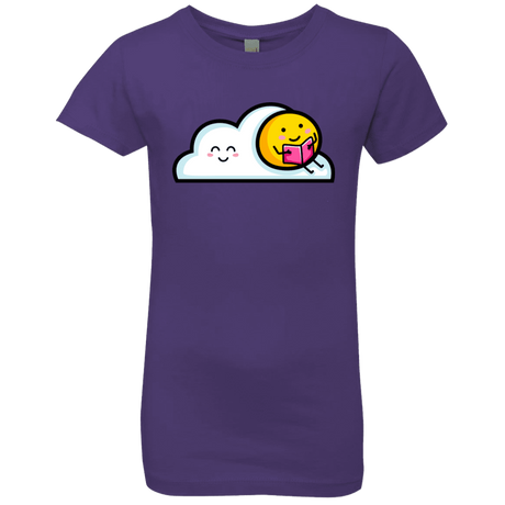 T-Shirts Purple Rush / YXS Kawaii Love Summer Reading Girls Premium T-Shirt