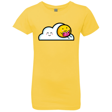 T-Shirts Vibrant Yellow / YXS Kawaii Love Summer Reading Girls Premium T-Shirt