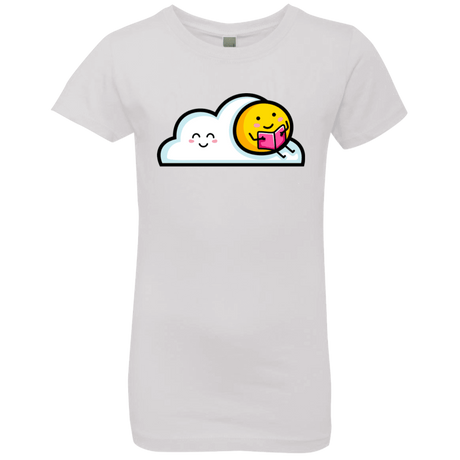 T-Shirts White / YXS Kawaii Love Summer Reading Girls Premium T-Shirt