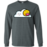 T-Shirts Dark Heather / S Kawaii Love Summer Reading Men's Long Sleeve T-Shirt