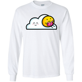 T-Shirts White / S Kawaii Love Summer Reading Men's Long Sleeve T-Shirt