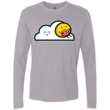 T-Shirts Heather Grey / S Kawaii Love Summer Reading Men's Premium Long Sleeve