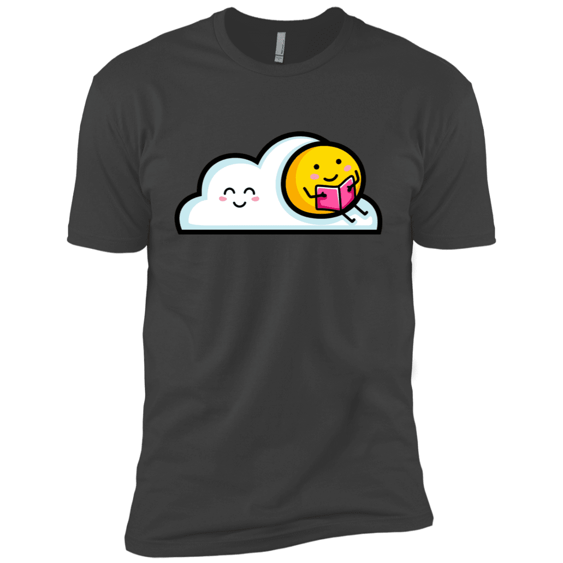 T-Shirts Heavy Metal / X-Small Kawaii Love Summer Reading Men's Premium T-Shirt