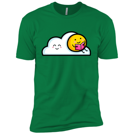 T-Shirts Kelly Green / X-Small Kawaii Love Summer Reading Men's Premium T-Shirt