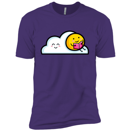 T-Shirts Purple Rush/ / X-Small Kawaii Love Summer Reading Men's Premium T-Shirt