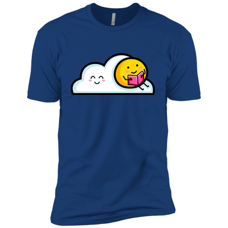 T-Shirts Royal / X-Small Kawaii Love Summer Reading Men's Premium T-Shirt