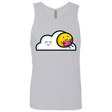 T-Shirts Heather Grey / S Kawaii Love Summer Reading Men's Premium Tank Top