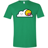 T-Shirts Heather Irish Green / M Kawaii Love Summer Reading Men's Semi-Fitted Softstyle