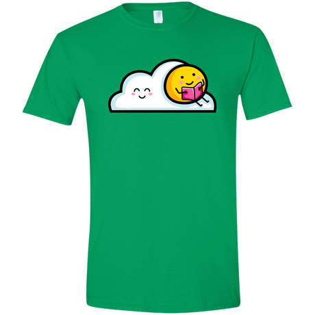 T-Shirts Irish Green / S Kawaii Love Summer Reading Men's Semi-Fitted Softstyle