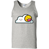 T-Shirts Ash / S Kawaii Love Summer Reading Men's Tank Top