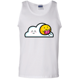 T-Shirts White / S Kawaii Love Summer Reading Men's Tank Top