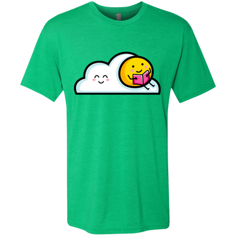 T-Shirts Envy / S Kawaii Love Summer Reading Men's Triblend T-Shirt