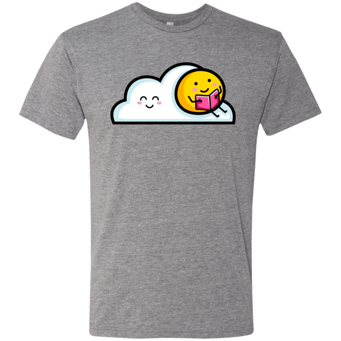 T-Shirts Premium Heather / S Kawaii Love Summer Reading Men's Triblend T-Shirt