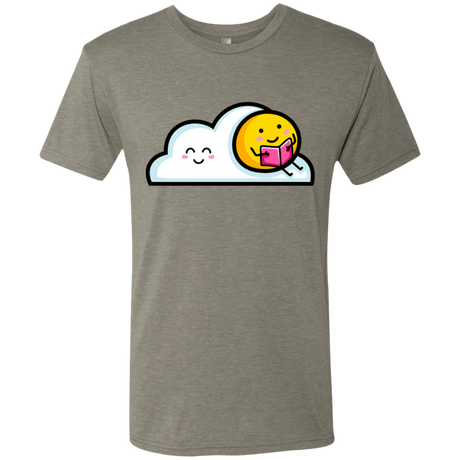 T-Shirts Venetian Grey / S Kawaii Love Summer Reading Men's Triblend T-Shirt