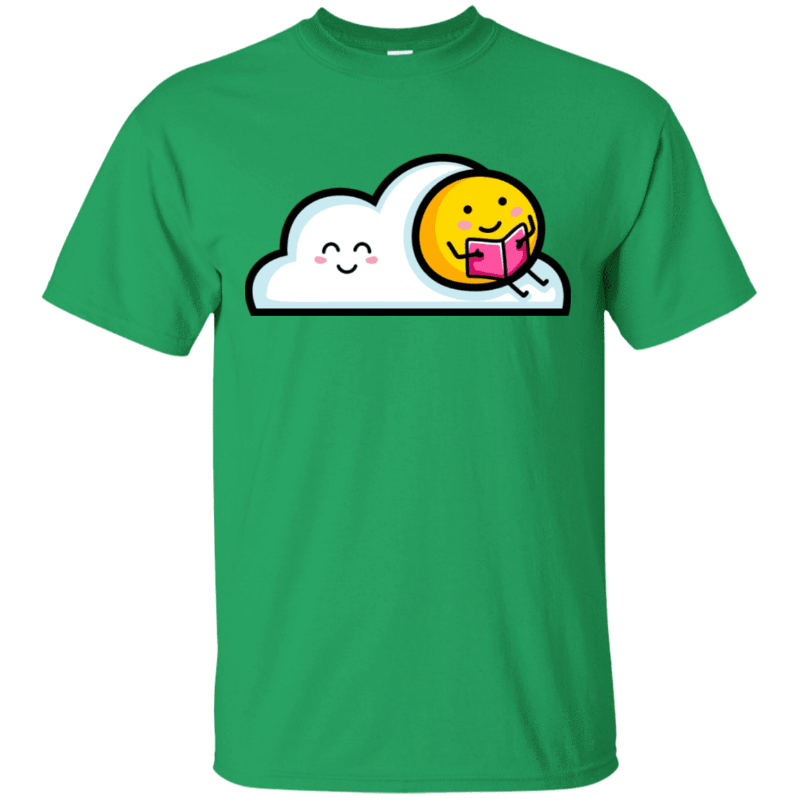 T-Shirts Irish Green / S Kawaii Love Summer Reading T-Shirt