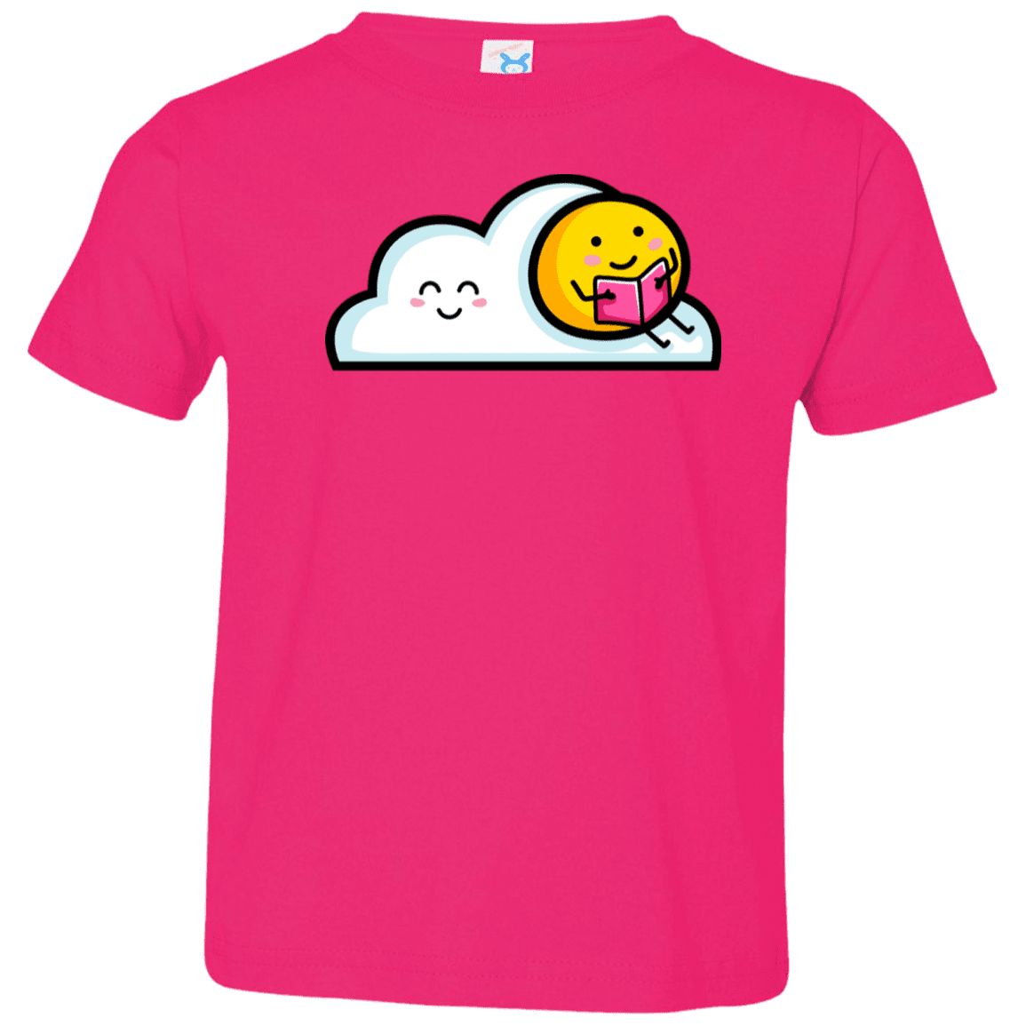 T-Shirts Hot Pink / 2T Kawaii Love Summer Reading Toddler Premium T-Shirt