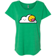 T-Shirts Envy / X-Small Kawaii Love Summer Reading Triblend Dolman Sleeve