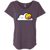 T-Shirts Vintage Purple / X-Small Kawaii Love Summer Reading Triblend Dolman Sleeve