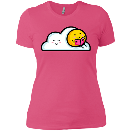 T-Shirts Hot Pink / X-Small Kawaii Love Summer Reading Women's Premium T-Shirt