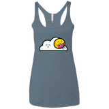 T-Shirts Indigo / X-Small Kawaii Love Summer Reading Women's Triblend Racerback Tank