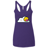 T-Shirts Purple Rush / X-Small Kawaii Love Summer Reading Women's Triblend Racerback Tank